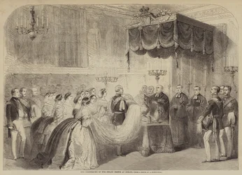 El bautizo del príncipe infante en Berlín